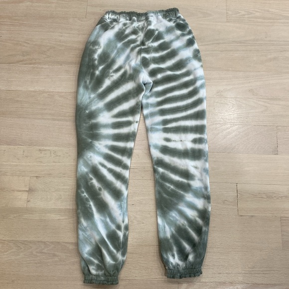 Abercrombie & Fitch Green Dyed Sweatpants - XS - Picture 5 of 8